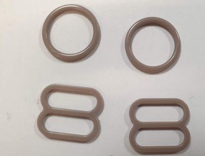 Bikini schuifjes 15 mm  taupe