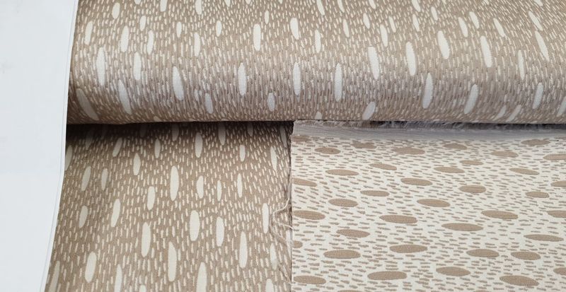 Structuur jacquard dubbelzijdig