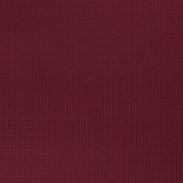 Wafel badstof bordeaux  Nelson