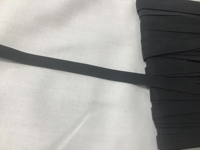 Badpak elastiek 8 mm zwart