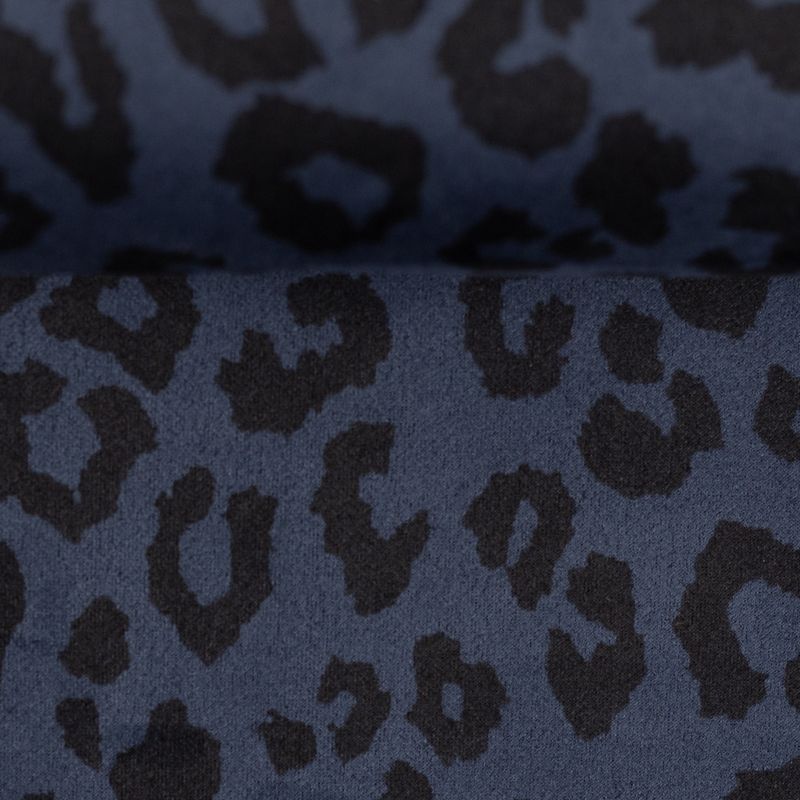 Clara blauw leopard