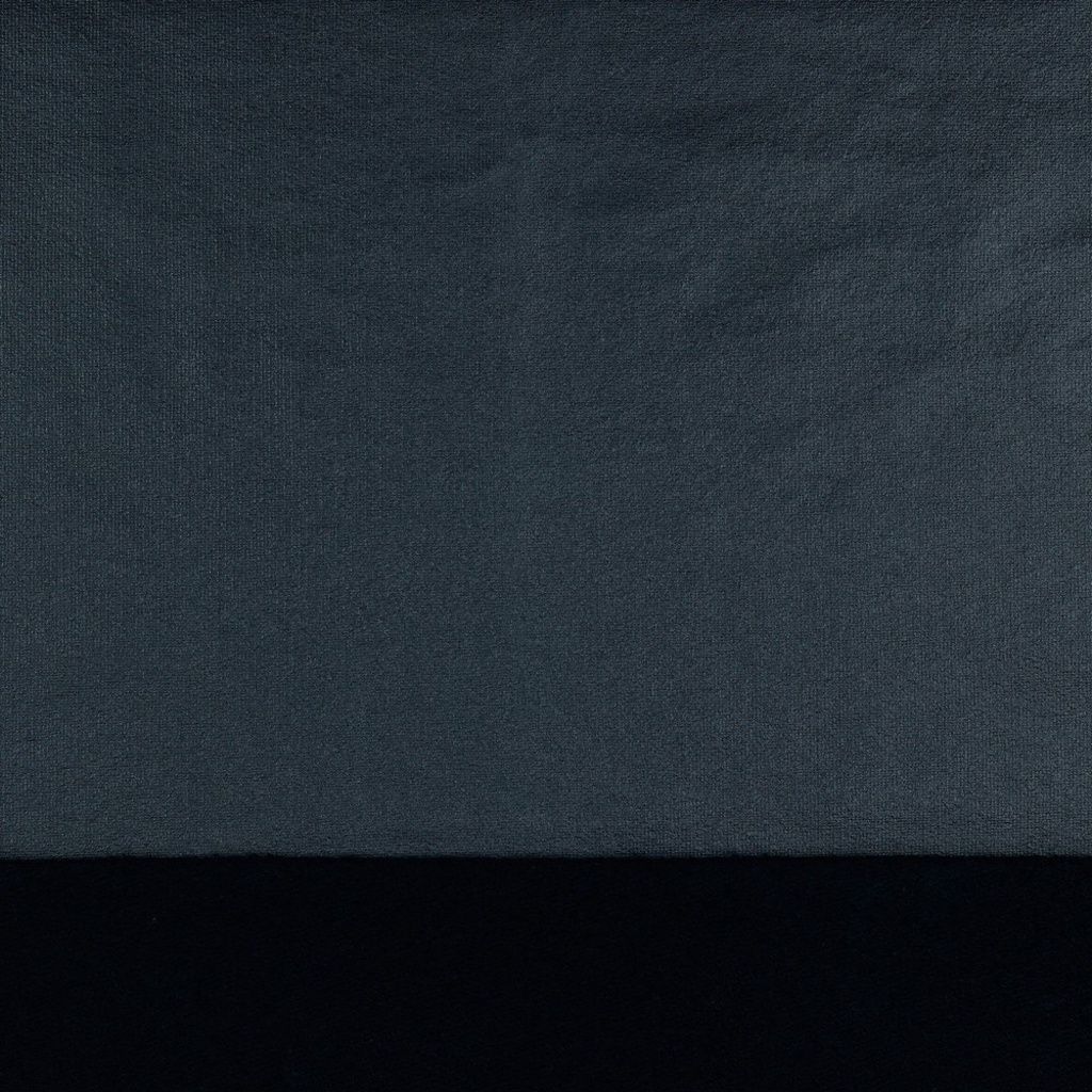 French terry coated blauw