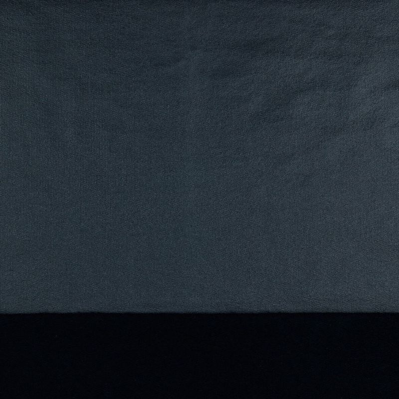 French terry coated blauw