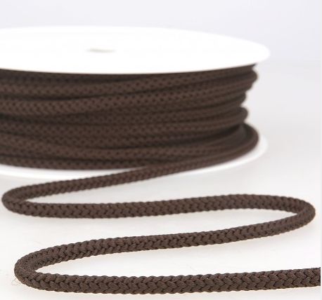 Anorakkoord  4,5 mm bruin