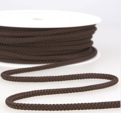 Anorakkoord  4,5 mm bruin