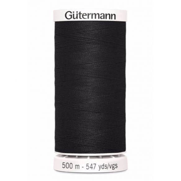 Gütermann Naaigaren| 500 m| zwart 000
