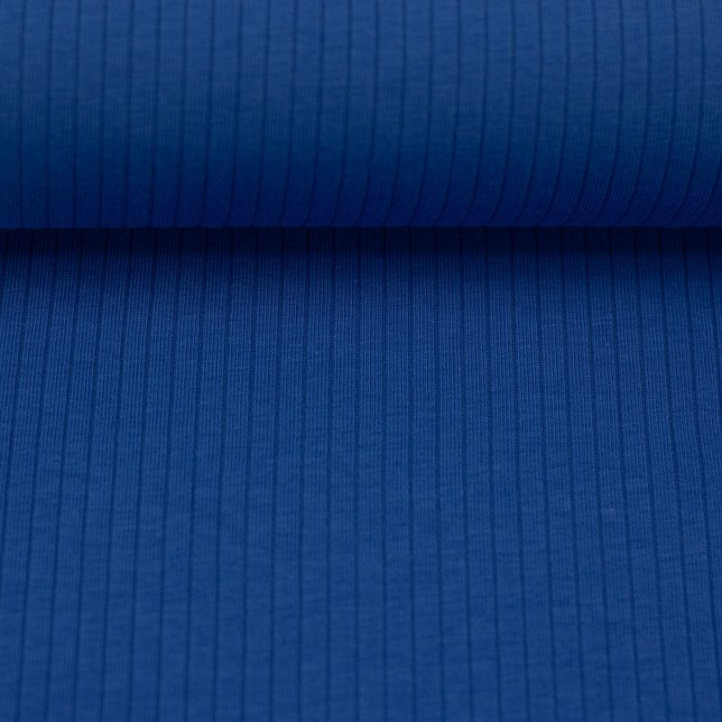 Laura koningsblauw ribjersey