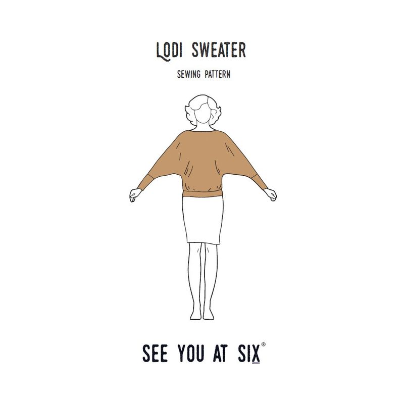 Lodi Sweater, hedendaags vrouwelijk, sportief patroon