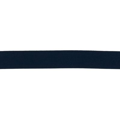 Elastiek uni blauw 25 mm