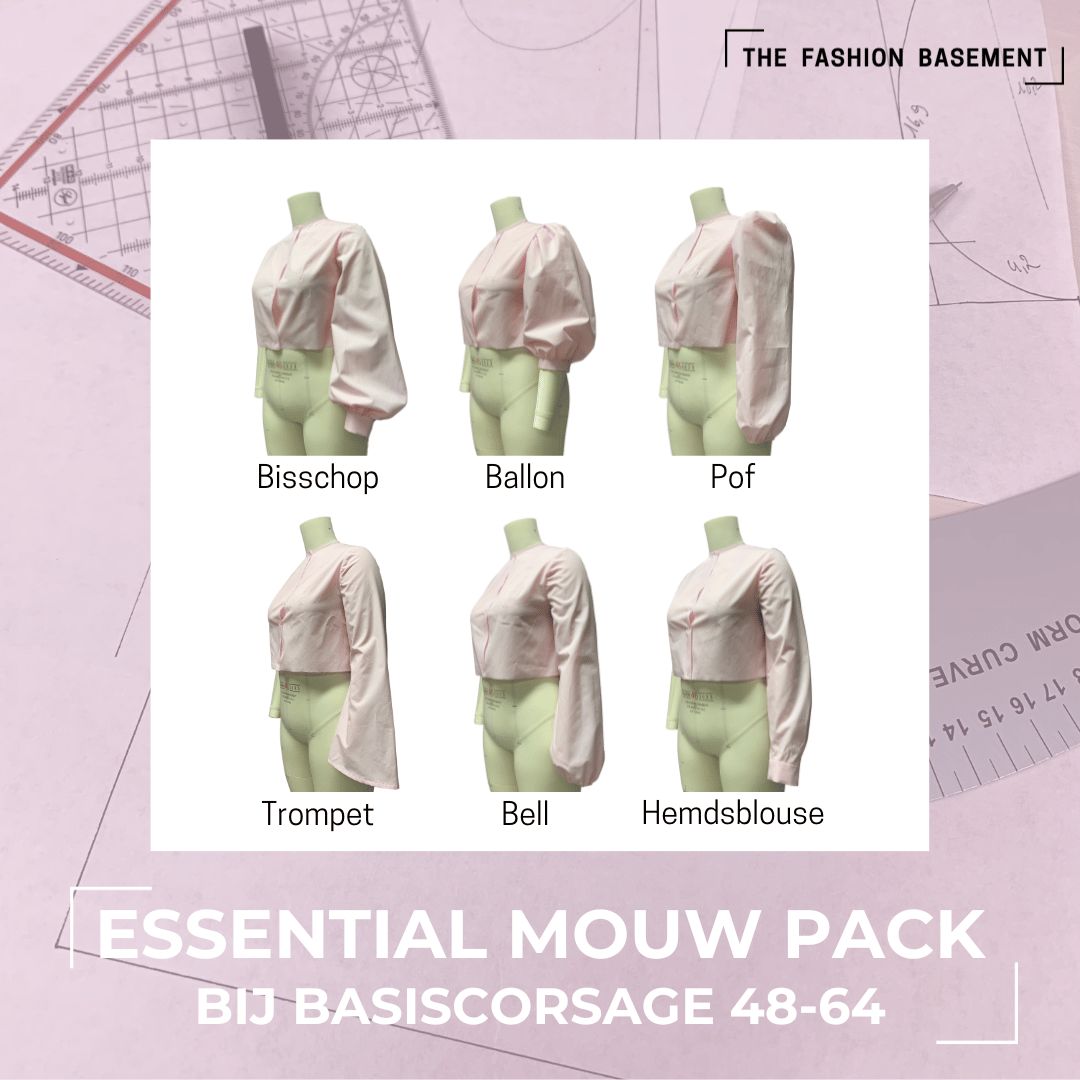 Basispatroon mouw pack 48-64