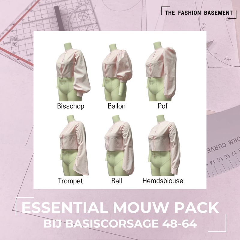 Basispatroon mouw pack 48-64