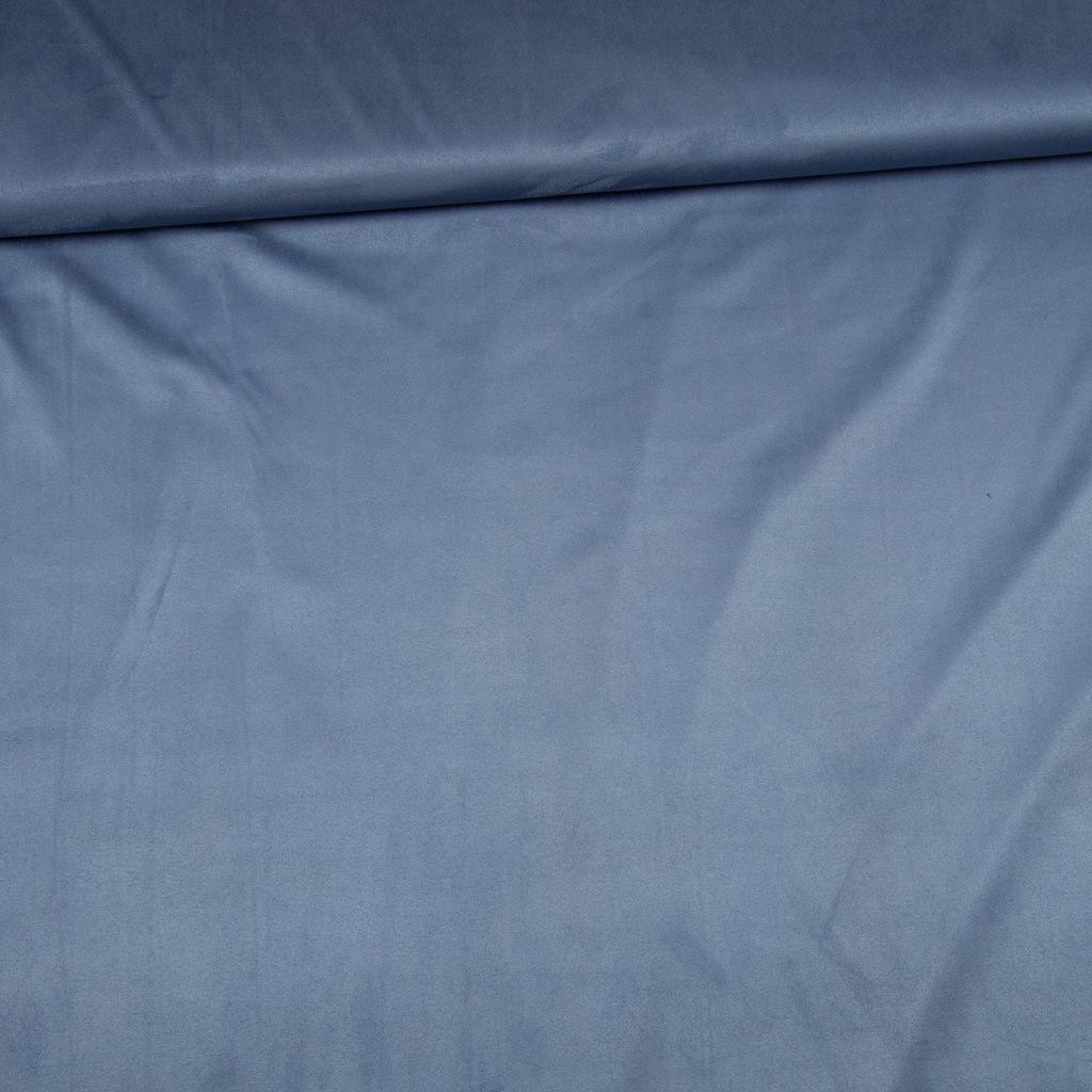 Suede Cerulean blue