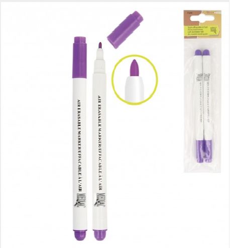 Air-erasable marking pen
