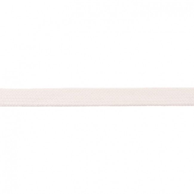 Anorakkoord plat 20 mm off white