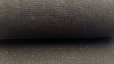 Boordstof glitter donkerblauwe achtergrond zilver  glitters