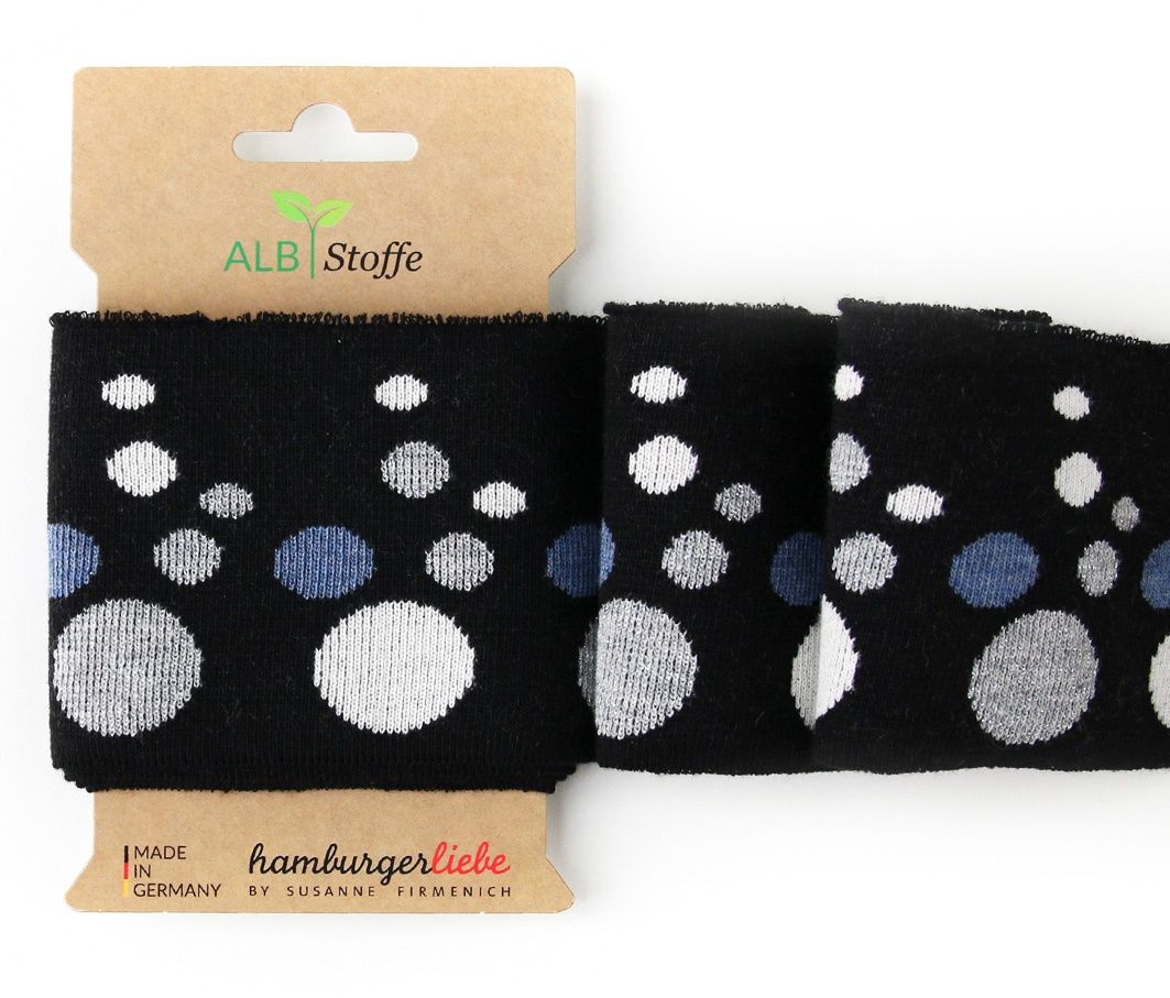 Cuff Me boord Icon 30 zwart zilver