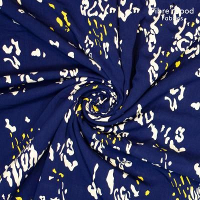 Josephine dierenprint blauw