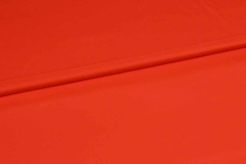 Viscose tricot donker oranje