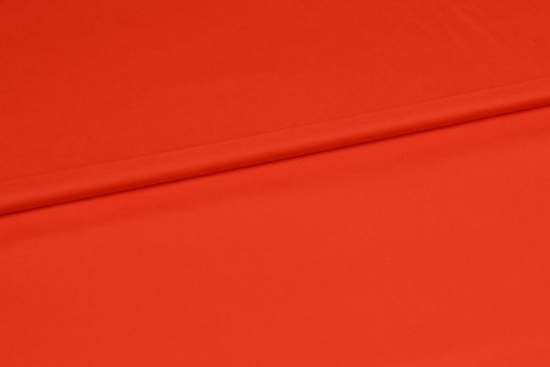 Viscose tricot donker oranje