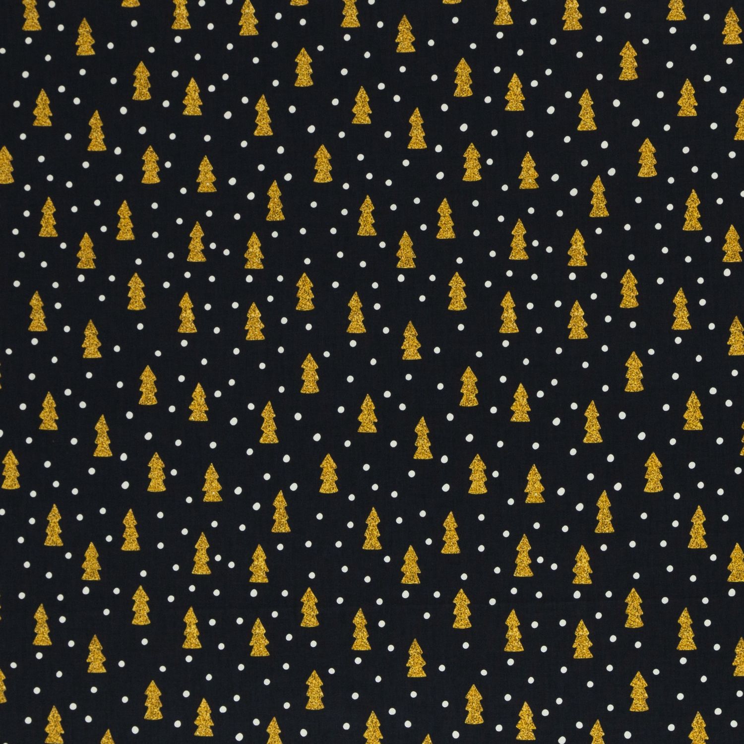Kerstbomen goud katoen