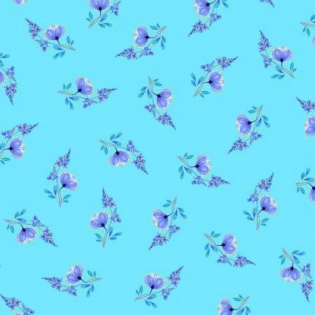 Flower turquoise