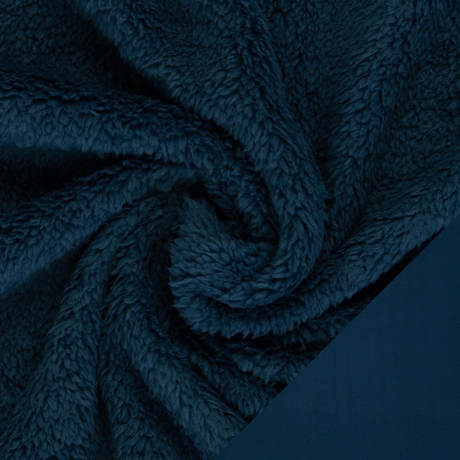 Tamme dubbelzijdig teddy jeans blauw