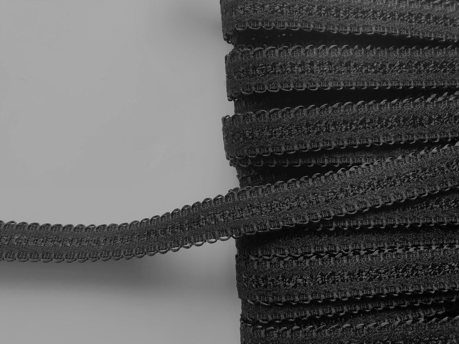 Schouderband  zwart 12 mm 2