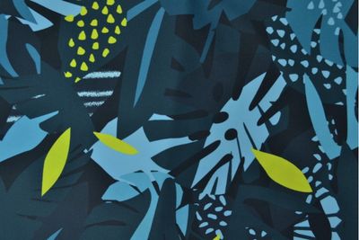 Lycra/zwempak  blue jungle