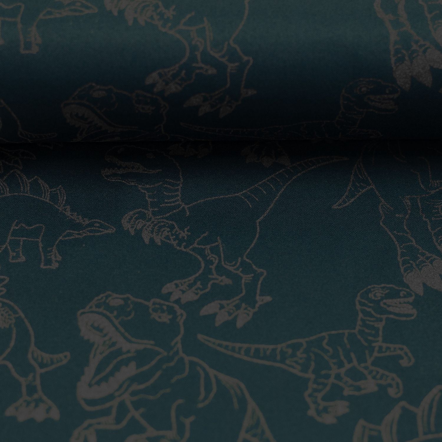 Softshell reflecterend dino&#39;s petrol