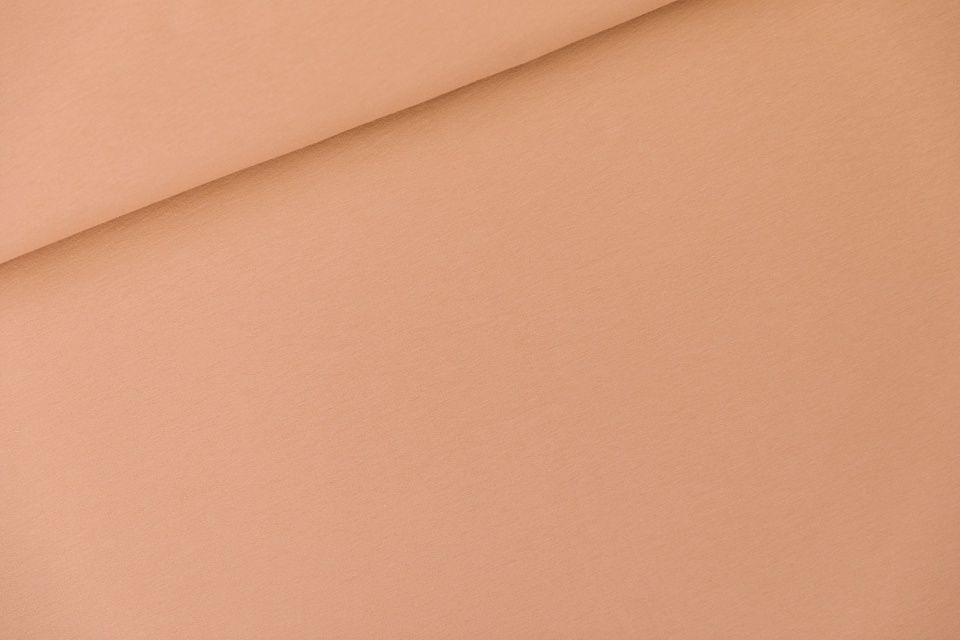 French terry cafe creme 120 cm + 40 cm boordstof