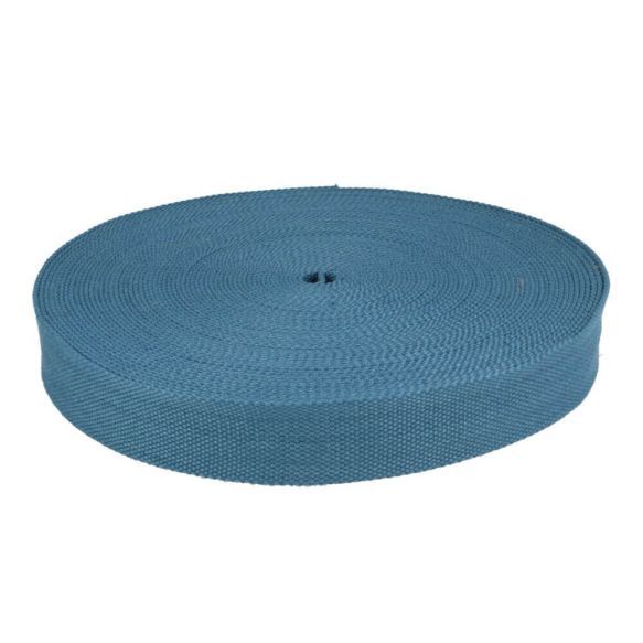 Tassenband jeansblauw 32 mm