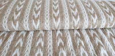 Jacquard ecru