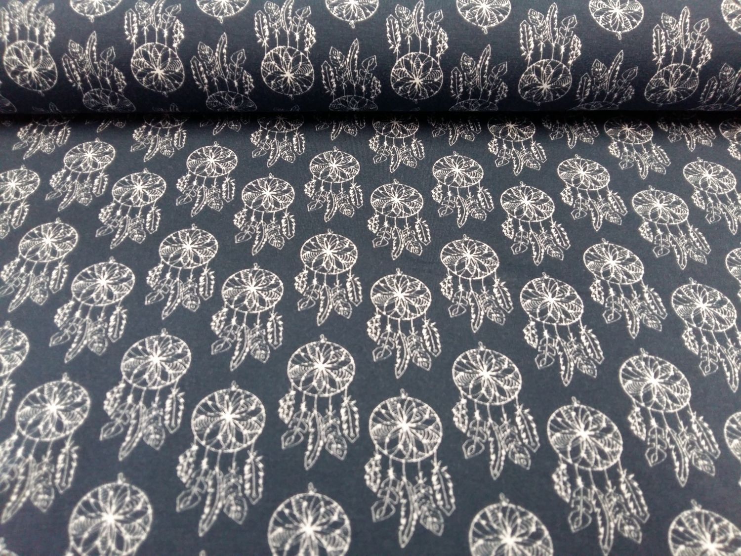 Organic Jersey dromenvanger blauw