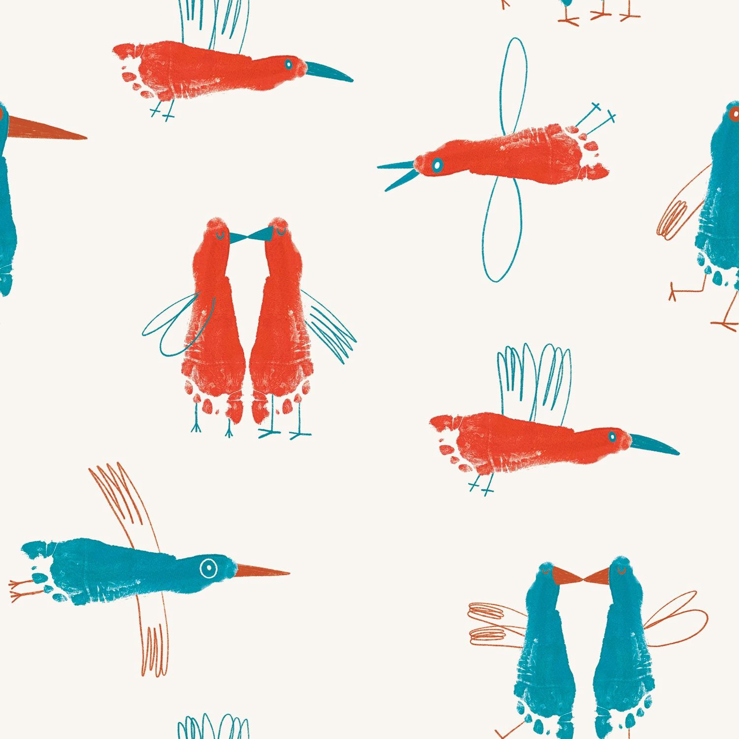 Canvas animal foot