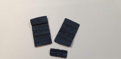 Beha sluiting  2 x 3 donker blauw