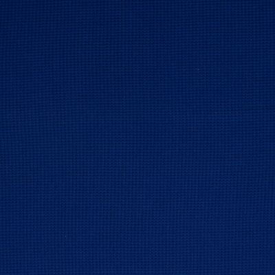 Wafel tricot blauw