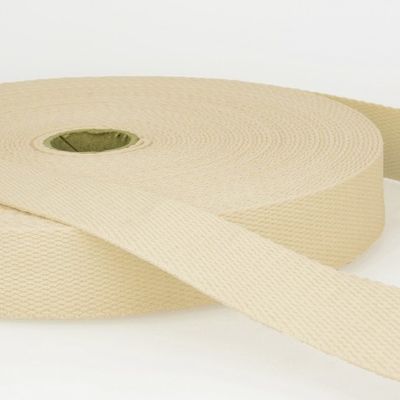Tassenband 30 mm creme