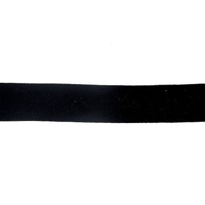 Tricot biais 20 mm zwart