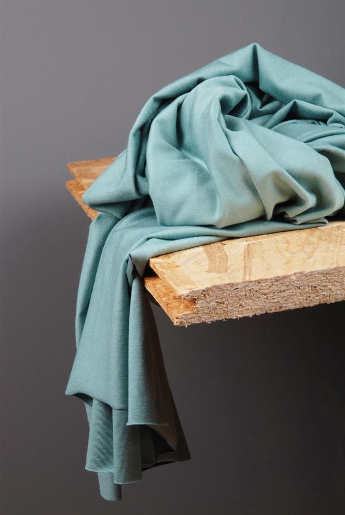 Modal tricot donker mint