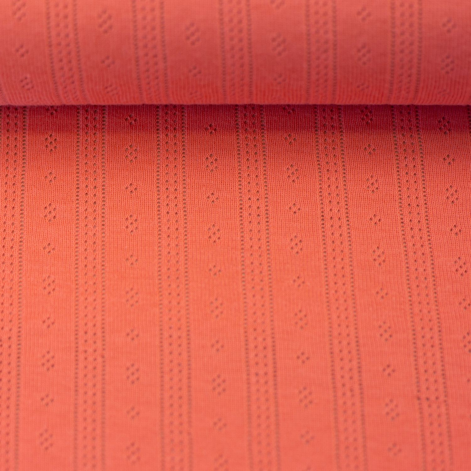 Pointelle oranje