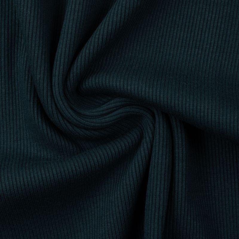 Molde ribtricot petrol