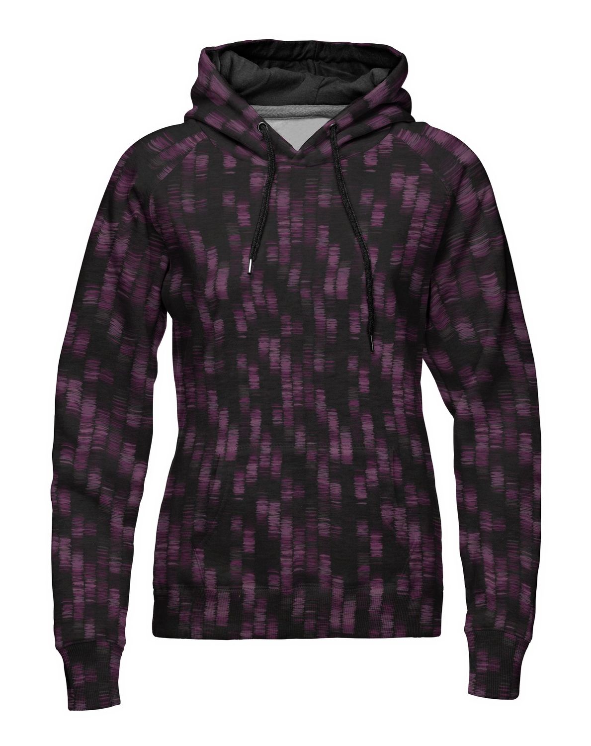 Sweater streep zwart lila