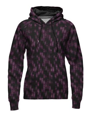 Sweater streep zwart lila