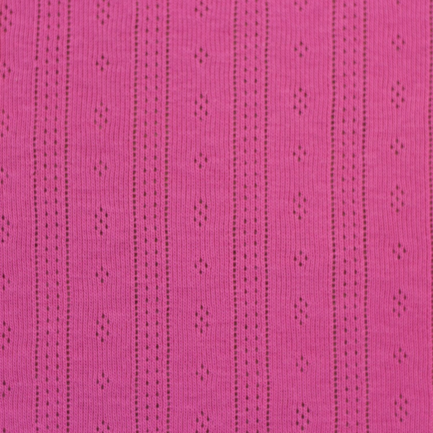 Pointelle fuschia
