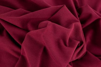 French terry Maike bordeaux