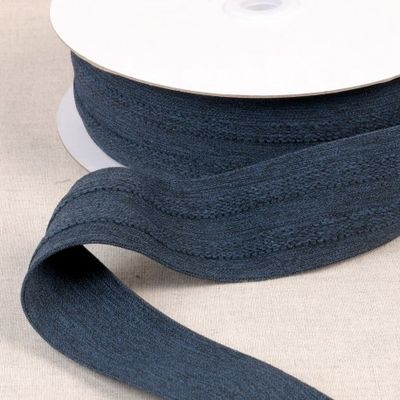 Elastiek streep|45mm donker blauw