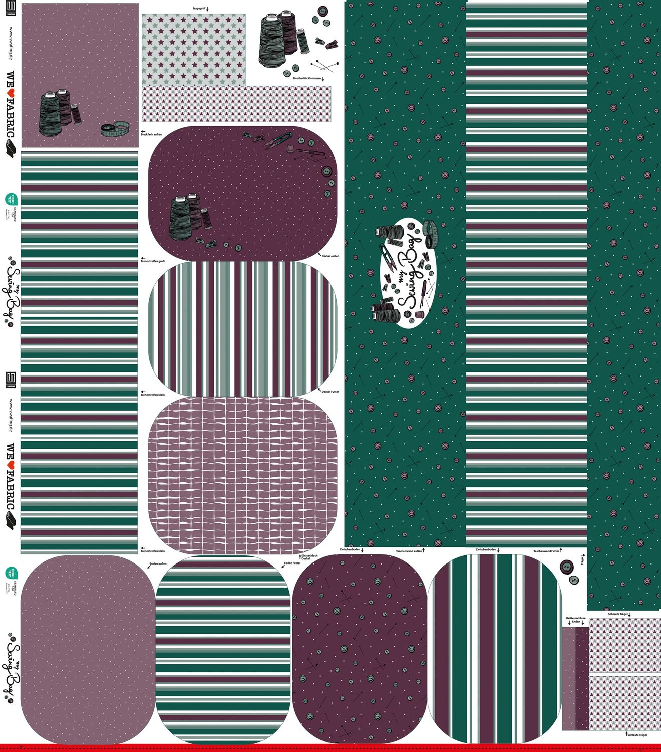 My sewing bag groen