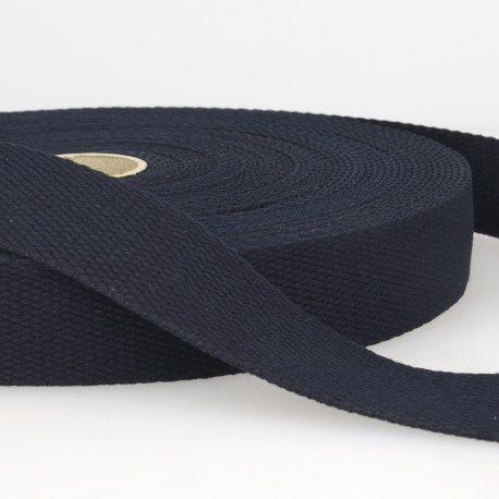 Tassenband 25 mm donkerblauw