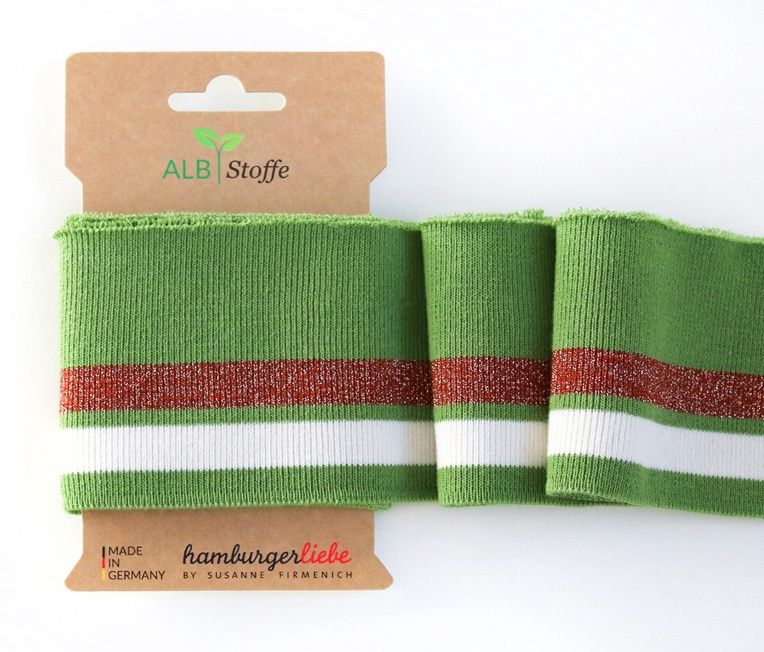 Cuff Me boord Glam 3 groen/koper