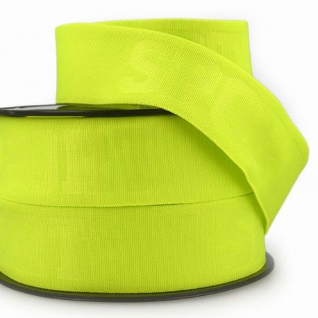 Sport elastiek 40  mm  limoen fluo
